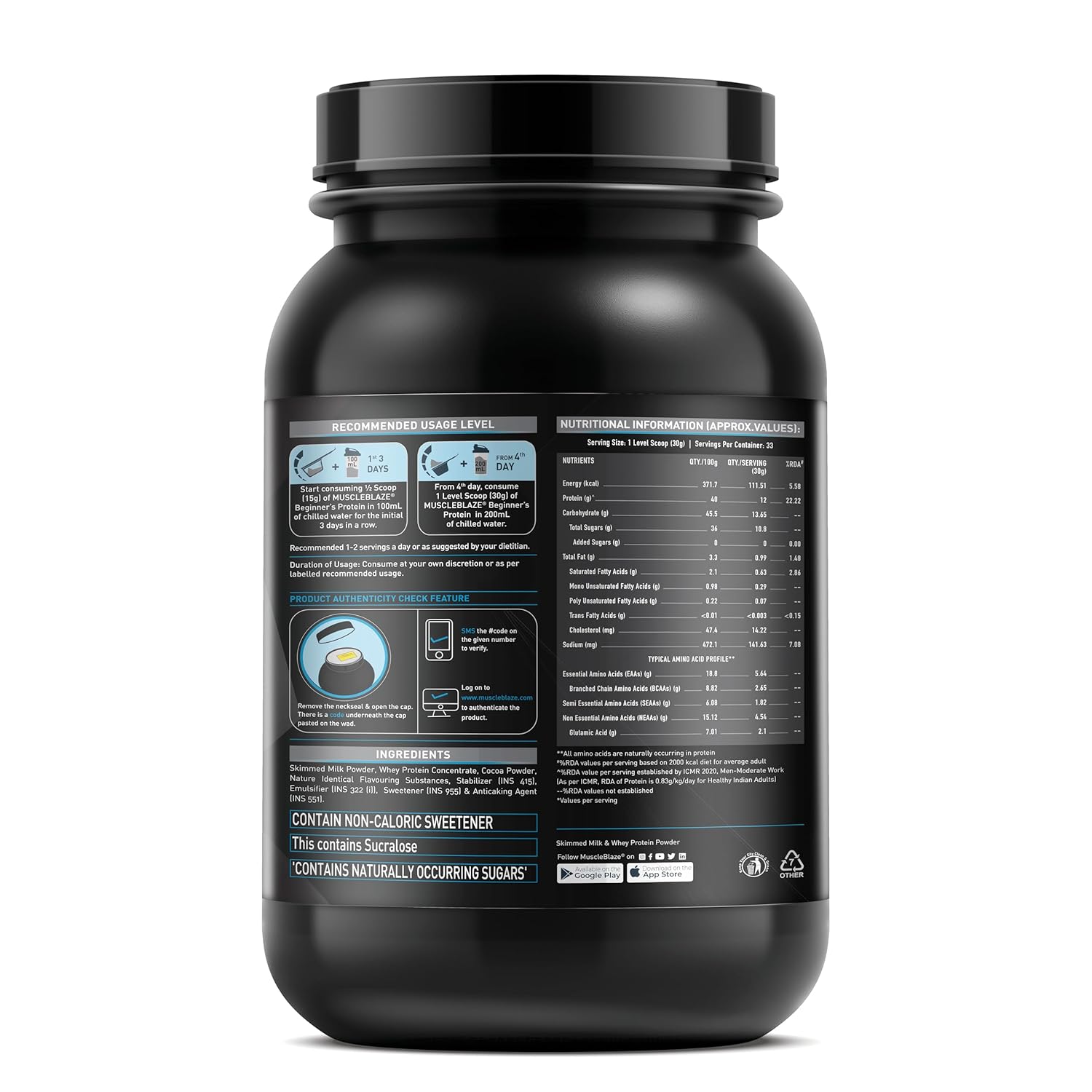MuscleBlaze Beginner's Whey Protein: Perfect Entry to Fitness
