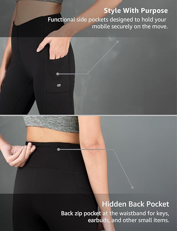 Radiant High-Waisted Midi Leggings – Supportive, Stretchy All-Day Activewear