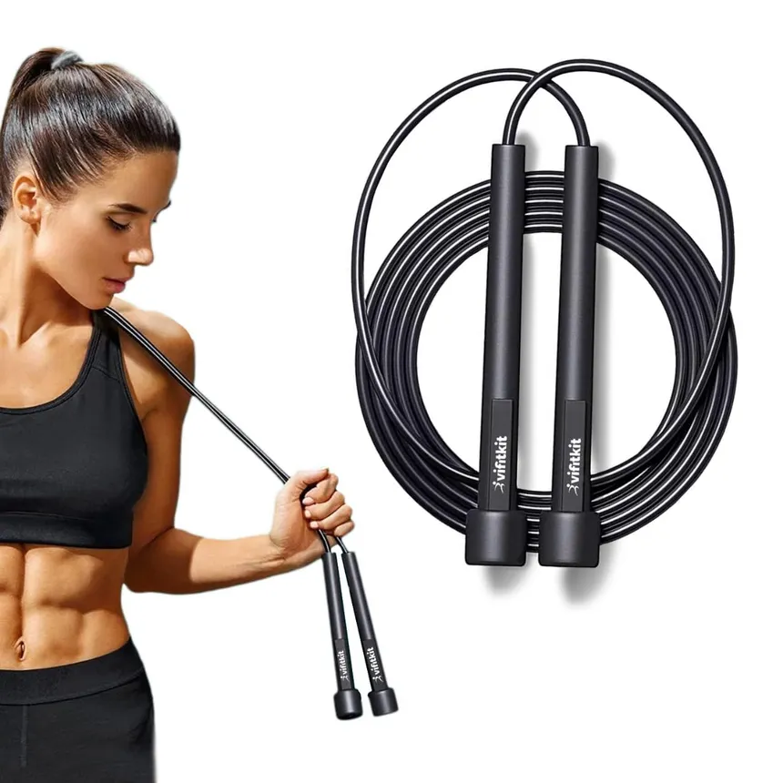 Smart Jump Rope for Cardio & Fat Burning (2026 Edition) – Adjustable Skipping Rope with Calorie Counter